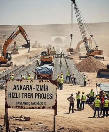 Utanç tablosu! 12 yıldır bitmeyen ve maliyeti katlanan hızlı tren projesi