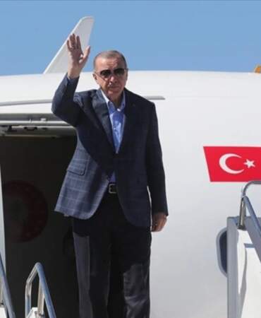 Erdoğan, Şanghay İşbirliği Örgütü zirvesi için Çin’e gitti