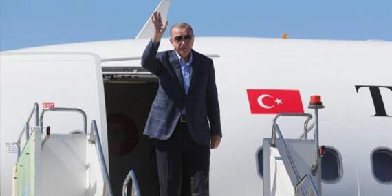 Erdoğan, Şanghay İşbirliği Örgütü zirvesi için Çin’e gitti