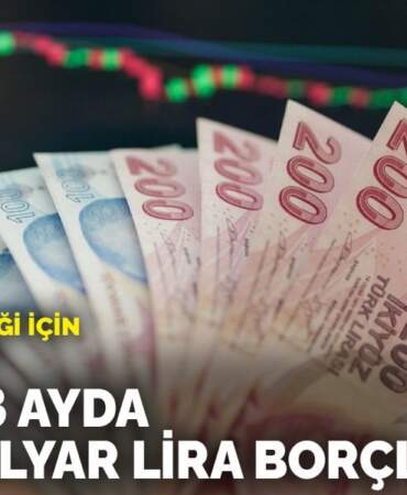 Yılın son çeyreği için plan belli oldu: Hazine 3 ayda 823,2 milyar lira borçlanacak