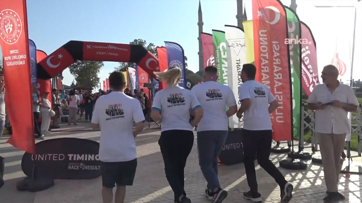 CHP’liler, Edirne’de İmamoğlu’na özgürlük için koştu