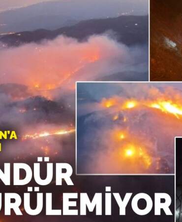 Denizli’den Aydın’a sıçrayan yangın: Üç gündür söndürülemiyor