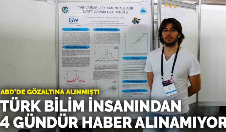 ABD’de gözaltına alınmıştı: Türk bilim insanı Furkan Dölek’ten 4 gündür haber alınamıyor