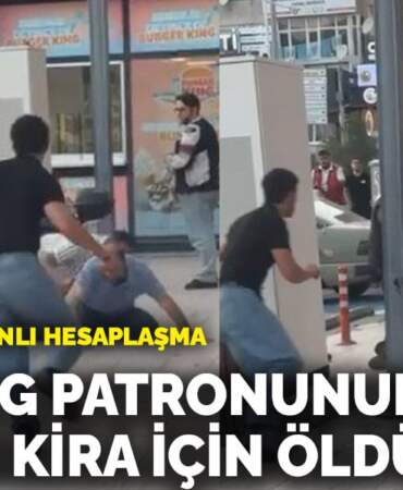 AVM önünde kanlı hesaplaşma: Holding patronunun damadı kira için öldürüldü