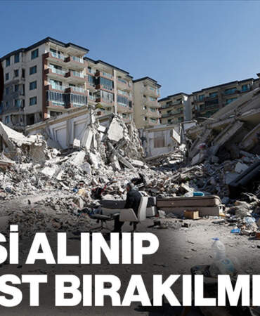 219 Kişiye Mezar Olan Apartmanın Müteahhidi Serbest Bırakılmış!