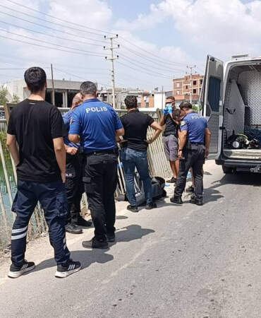 Adana’da Sulama Kanalında Ceset Bulundu