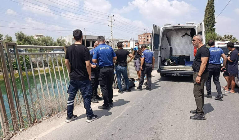 Adana’da Sulama Kanalında Ceset Bulundu
