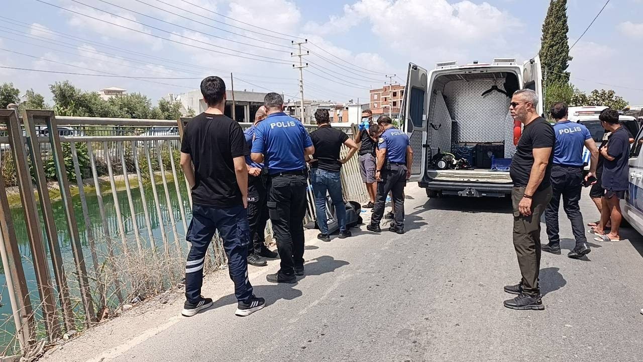 Adana’da Sulama Kanalında Ceset Bulundu