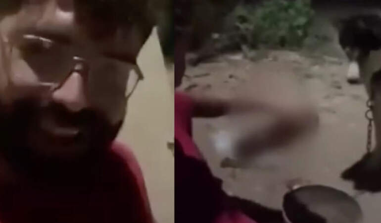 Ankara’da Köpeğe Alkol İşkencesi! Bir de Telefonla Kayda Aldı… O Şahıs İçin Harekete Geçildi