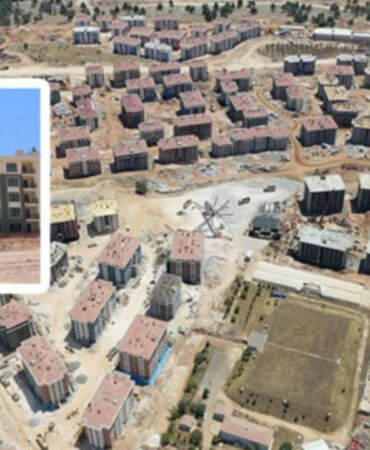 6 Şubat Felaketi Yerle Bir Etmişti! Türkiye’nin En Büyük Şantiyesinden Müjdeli Haber Geldi: Adıyaman İndere Toplu Konutları’nda sona gelindi