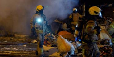 Avcılar’da Çorap Atölyesinde Yangın Paniği