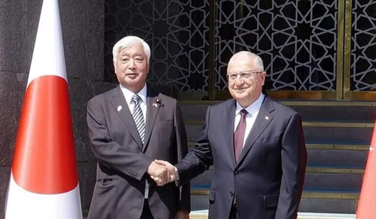 Bakan Güler, Japonya Savunma Bakanı Nakatani ile Görüştü