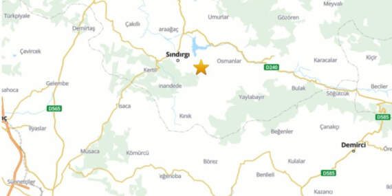 Balıkesir’de Korkutan Deprem! AFAD Büyüklüğünü Duyurdu