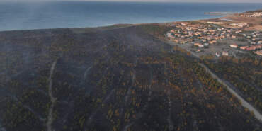 Binlerce Kişi Tahliye Edilmişti… Edirne’den Yürek Yakan Görüntüler: Yemyeşil Ormanlar Kömür Karasına Döndü