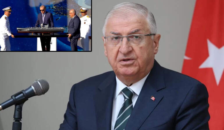 Bir Ucundan Bakan Güler Tuttu, Bir Ucundan Generaller… Sosyal Medyada Gündem Olan Masa Taşıma Görüntüleri