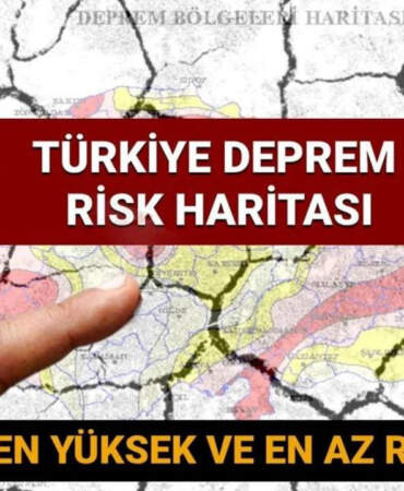 Bu Şehirlerde Yaşıyorsanız Evinizde Deprem Çantası Bulundurun: Yüksek Deprem Riski Taşıyan İller Belli Oldu! İşte Türkiye’nin Güncel Deprem Riski Haritası