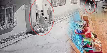 Bursa’da Korku Filmlerini Aratmayan Görüntüler! Bir Anda Ortaya Çıkan Palyaço Panik Yarattı