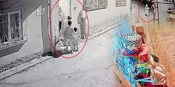 Bursa’da Korku Filmlerini Aratmayan Görüntüler! Bir Anda Ortaya Çıkan Palyaço Panik Yarattı