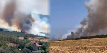 Bursa’da Orman Yangını! Ekipler Müdahale Ediyor