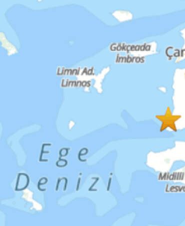 Çanakkale’de Deprem! AFAD İlk Bilgileri Paylaştı