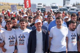 CHP Lideri Özgür Özel, Adana’dan Silivri’ye Başlatılan Yürüyüşe Katıldı