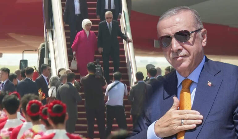 Cumhurbaşkanı Erdoğan, Çin’de: Kritik Zirveye Katılacak
