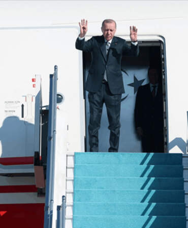 Cumhurbaşkanı Erdoğan Çin’e Gitti