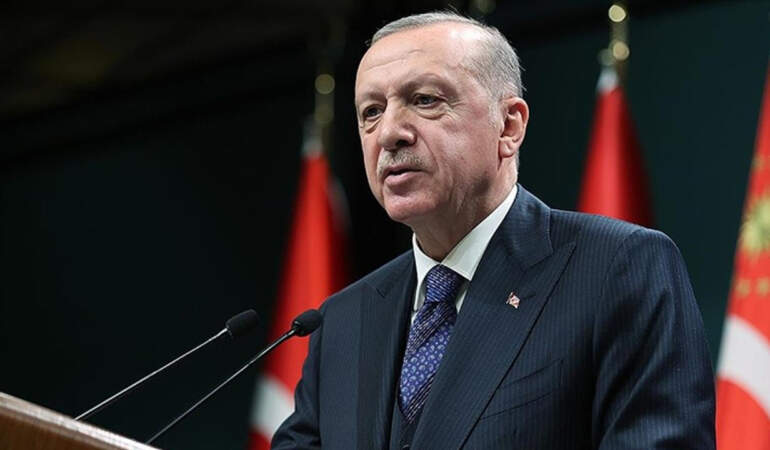 Cumhurbaşkanı Erdoğan’dan Başsağlığı Mesajı