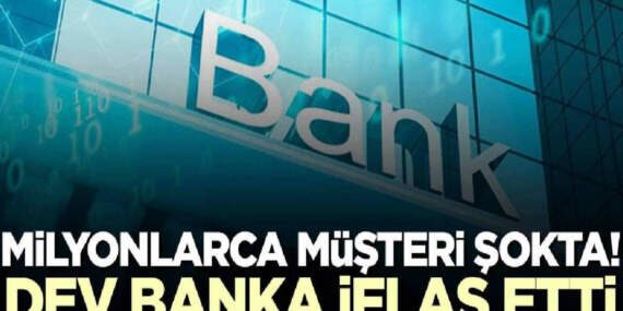 Dev Banka Kepenkleri İndirdi! İflasın Ardından Yüzlerce Müşterisinin Borçlarını Tek Kalemle Sildi
