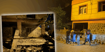 Diyarbakır’da Balkon Faciası! İkisi Bebek 5 Kişi Metrelerce Yüksekten Betona Düştü