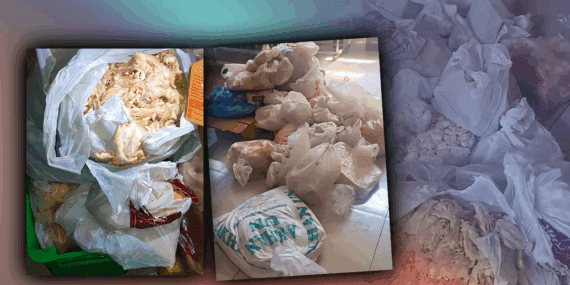 Elazığ’da Mide Bulandıran Skandal! Denetimde Ortaya Çıktı… Servise Hazırlanıyordu, Hepsi Küflü, Tam 345 Kilo