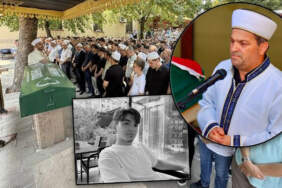 Evlada Son Görev! Acılı Baba, Oğlunun Cenaze Namazını Kıldırdı