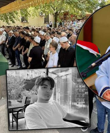 Evlada Son Görev! Acılı Baba, Oğlunun Cenaze Namazını Kıldırdı