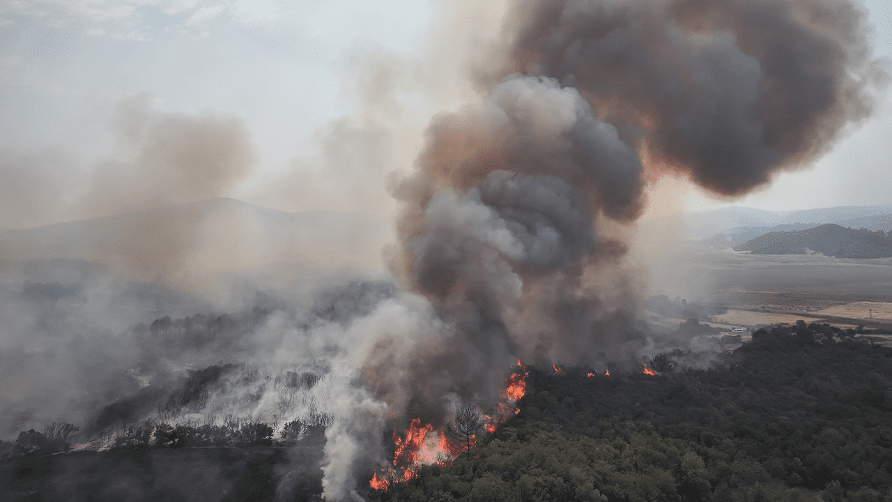 Gaziantep’te Geri Dönüşüm Fabrikasında Korkutan Yangın: Alevler Halı Fabrikasına da Sıçradı