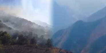 Hakkari’de Orman Yangını! İki Gündür Alev Alev Yanıyor
