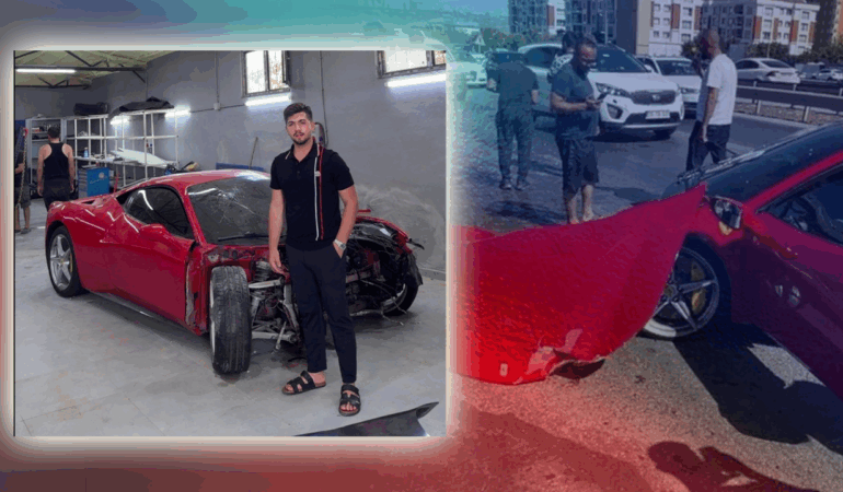 Hurdaya Dönen Milyonluk Ferrari’nin Sahibinden Şaşırtan İtiraf! Duyanlar Bir Kez Daha Üzüldü