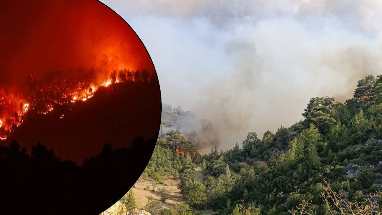 İki İlde Ateş Çemberi! Evler Tahliye Edildi, Alevler Durdurulamıyor