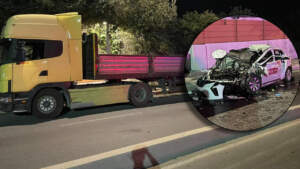 İstanbul’da Feci Kaza! Tırın Altına Giren Otomobilde 1 Ölü, 3’ü Ağır 4 Yaralı