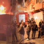İstanbul’da Korku Dolu Anlar, Sesi Duyan Kendisini Dışarı Attı