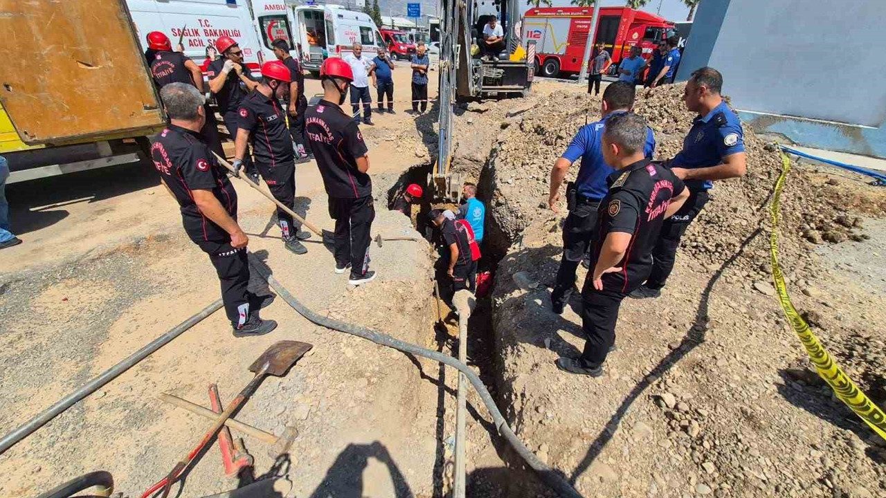 Kahramanmaraş’ta Göçük! İşçi Yaralı Olarak Kurtarıldı