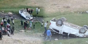 Kamyonet Uçurumdan Yuvarlandı! 6 Yaralı