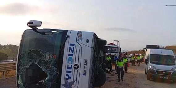 Kuzey Marmara Otoyolu’nda Yolcu Otobüsü Devrildi: Ölü ve Yaralılar Var