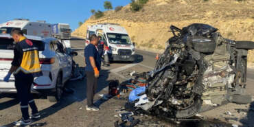 Malatya-Ankara Yolunda Korkunç Kaza! 4 Ölü