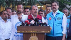 Memur-Sen, Bakanlık Önünden Seslendi