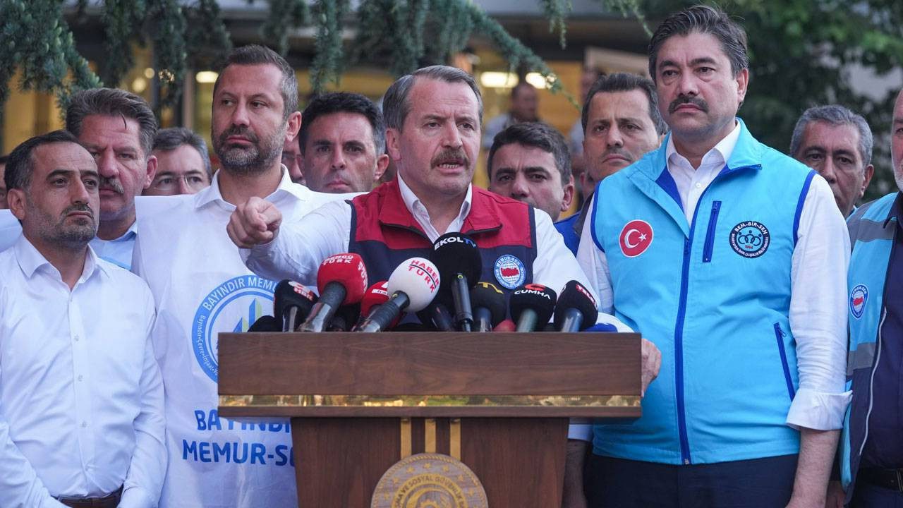 Memur-Sen, Bakanlık Önünden Seslendi