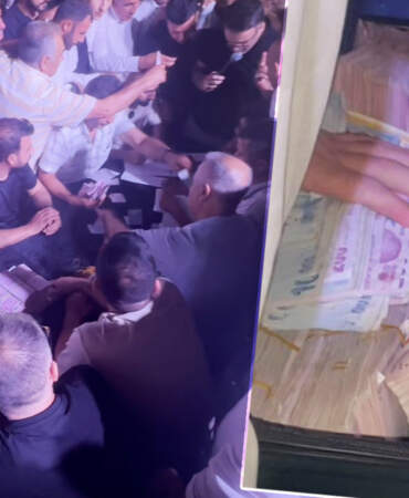 Para Yağmuru Değil Aşiret Düğünü! 19 Milyon Lira Takıldı, Paralar Valizlere Sığmadı