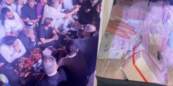 Para Yağmuru Değil Aşiret Düğünü! 19 Milyon Lira Takıldı, Paralar Valizlere Sığmadı