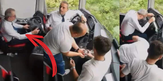 Samsun’da İki Kişinin Ölümüne Neden Olan Kaza Anı Ortaya Çıktı! Şoför Yardım İstemiş