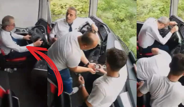 Samsun’da İki Kişinin Ölümüne Neden Olan Kaza Anı Ortaya Çıktı! Şoför Yardım İstemiş