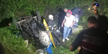 Ordu’da Tarım Aracı Uçuruma Yuvarlandı… 3 Ölü